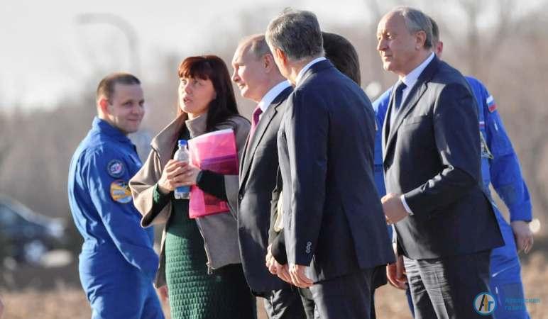 Президент Путин прибыл в Саратовскую область