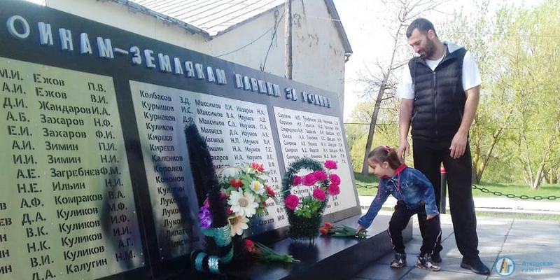 Прокудинцы хором исполнили песню «День Победы»