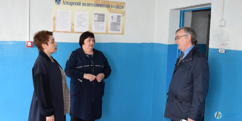 Ректор СГУ оценил перспективы студенческого общежития в Аткарске