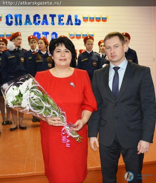 С профессиональным праздником кадетов класса МЧС поздравил глава района (ФОТО)