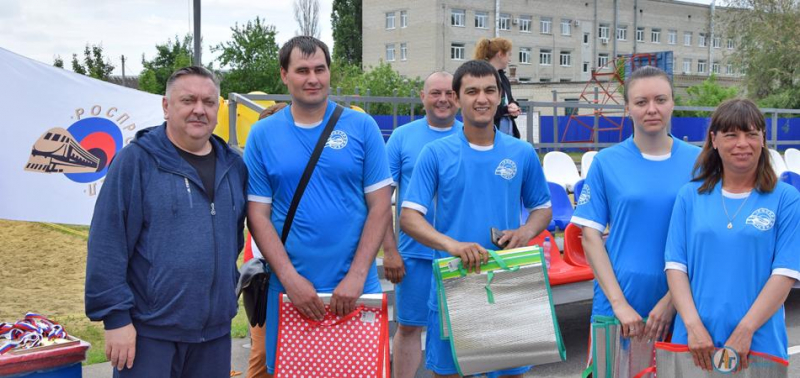 «Сапсан» одержал победу в спартакиаде железнодорожников