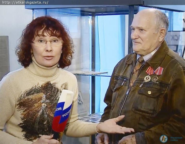 Саратовское телевидение поздравило Аткарский район с девяностолетием