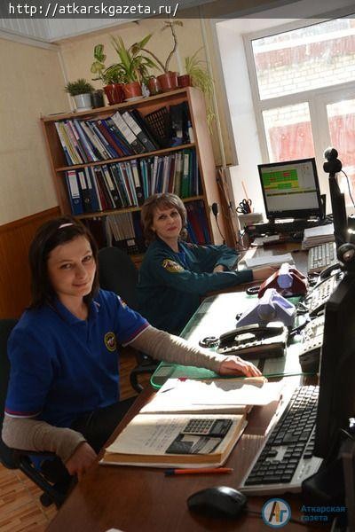Сегодня 39 сотрудников ПЧ-33 по охране города Аткарска проходили аттестацию (ФОТО)