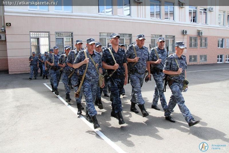 Сегодня аткарчане в составе сводного отряда саратовской полиции вернулись домой