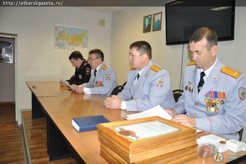 Сегодня аткарские стражи порядка отметили профессиональный праздник (ФОТО)