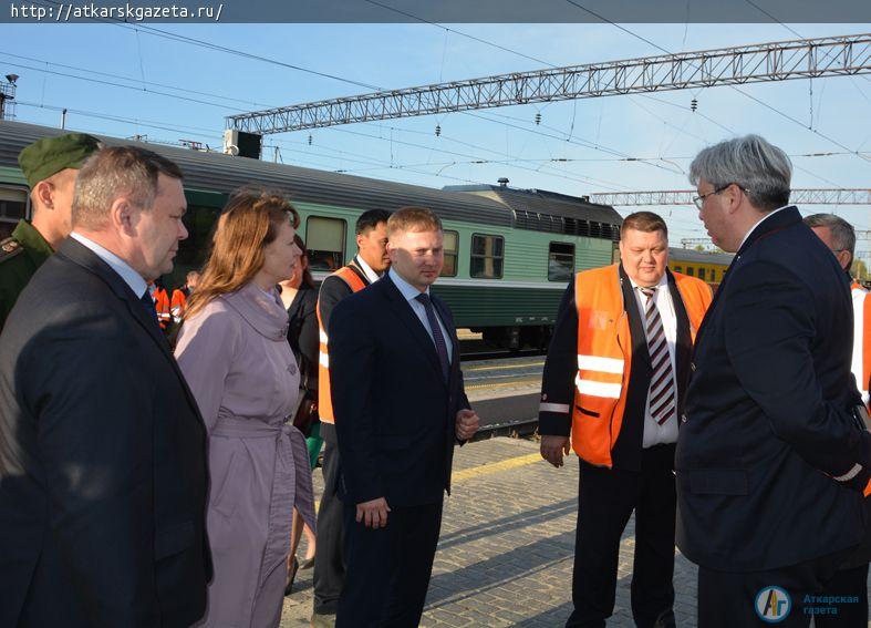 Сегодня глава района встретился с начальником Приволжской железной дороги (ФОТО)
