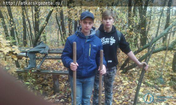 Сегодня на Николаевском роднике прошел субботник (ФОТО)
