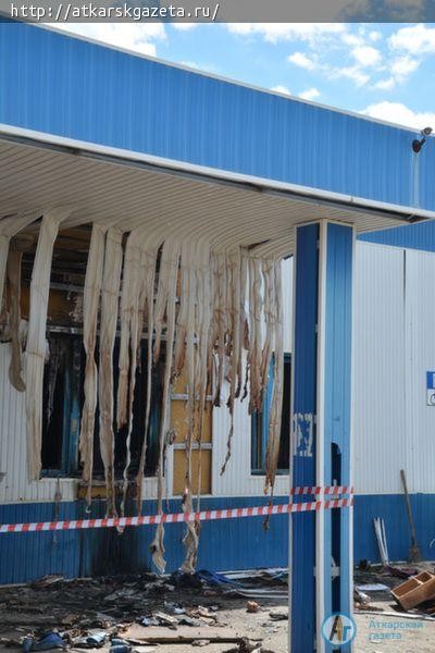 Сегодня ночью пожарные тушили автостанцию (ФОТО)