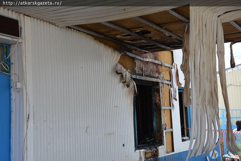 Сегодня ночью пожарные тушили автостанцию (ФОТО)