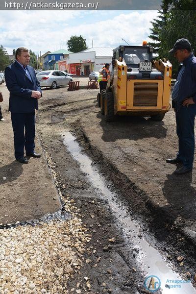 Сегодня обсуждалась проблема стока ливневых вод на улице Чапаева (ФОТО)