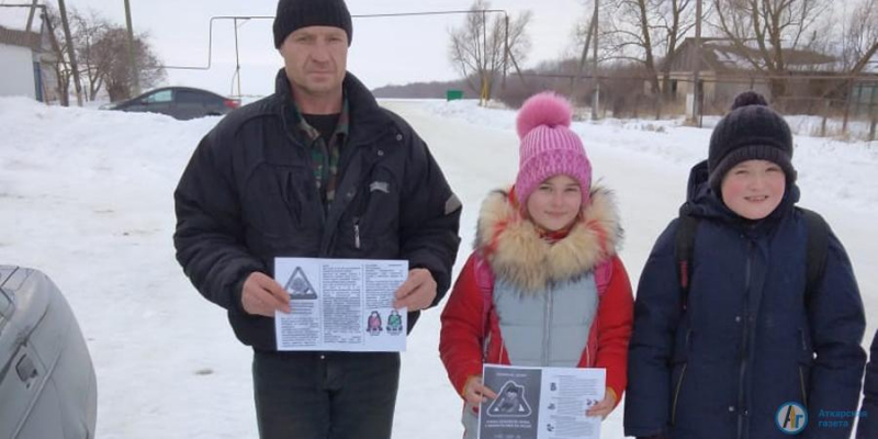 Школьникам Петрово рассказали о безопасности дорожного движения