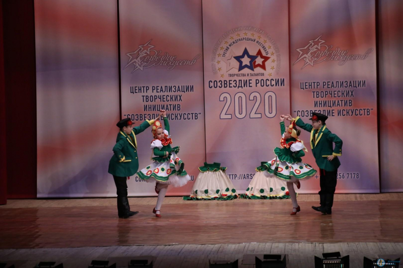Танцевальный квартет «Дважды два» стал лауреатом «Созвездия России»