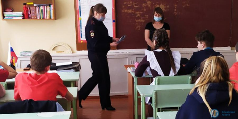Ученики 10 школы приняла участие в беседе на тему «Здоровый образ жизни»