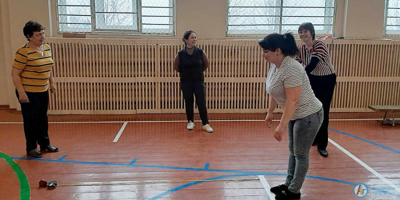Учителя из Лопуховки выполнили нормативы ГТО 
