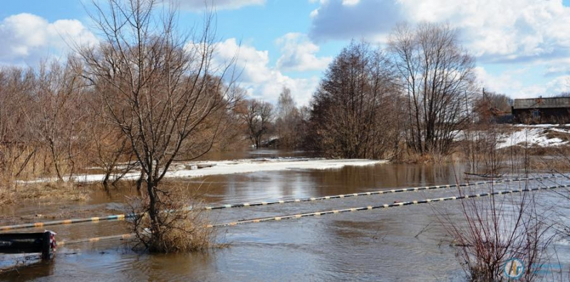 Уровень воды в Медведице продолжает прибывать