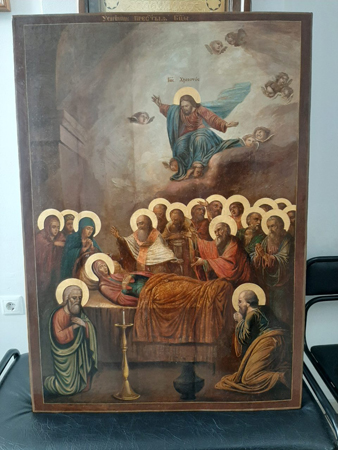 В Аткарск  из Переславля-Залесского доставили старинную икону