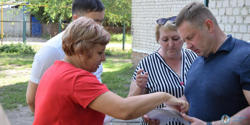 В Аткарске благоустроят территории двух детских садов