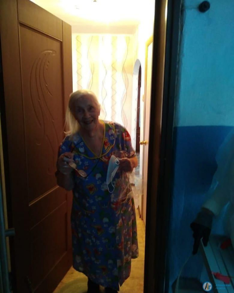 В Аткарске фронтовики голосуют за поправки в Конституцию