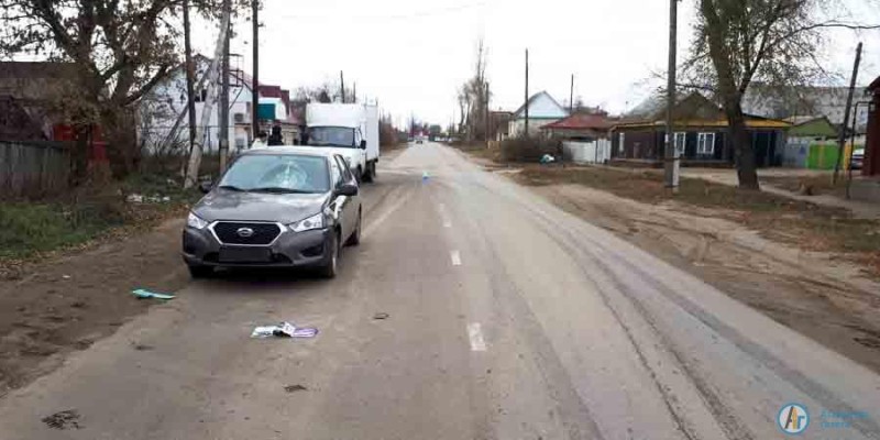 В Аткарске на улице Островского автоледи сбила девятиклассника