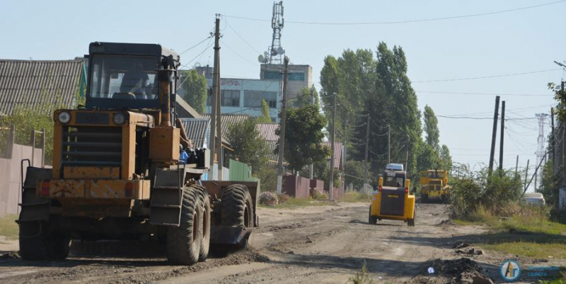 В Аткарске начали ремонт транзитного коридора