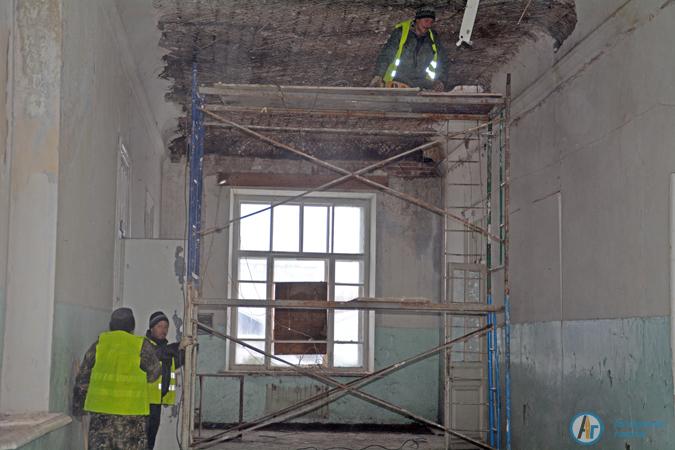 В Аткарске начали восстанавливать здание женской гимназии