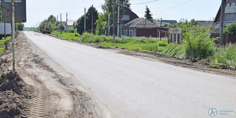 В Аткарске начался сезон ремонта дорог 