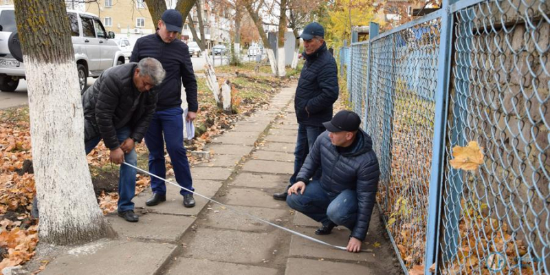 В Аткарске народные тропы превращаются в обустроенные тротуары