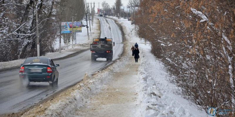 В Аткарске не расчищены менее 25% улиц и тротуаров