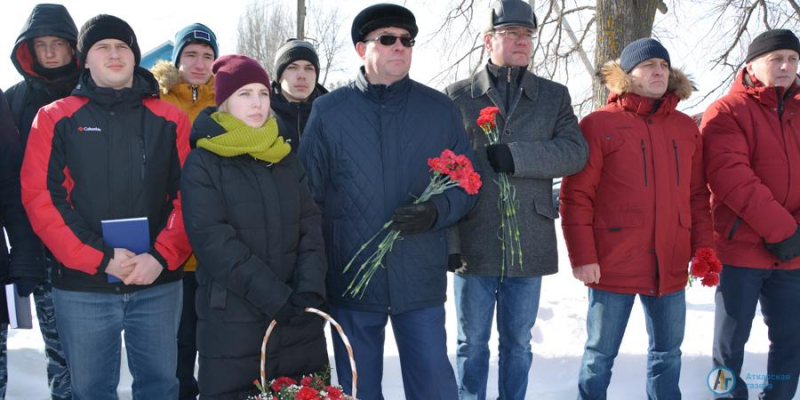В Аткарске почтили память воинов-афганцев