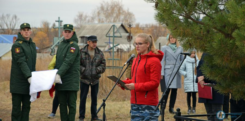 В Аткарске с воинскими почестями захоронили останки советских солдат