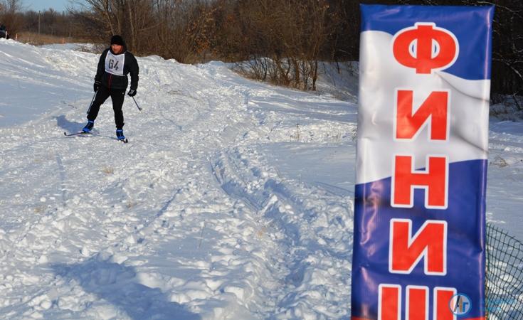 В Аткарске состоялось открытие лыжного сезона