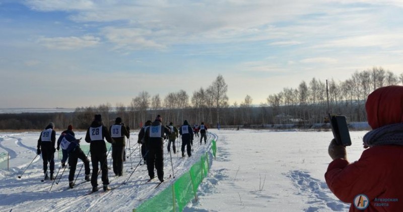 В Аткарске состоялось открытие лыжного сезона