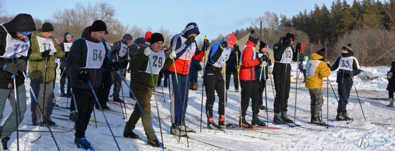 В Аткарске состоялось открытие лыжного сезона