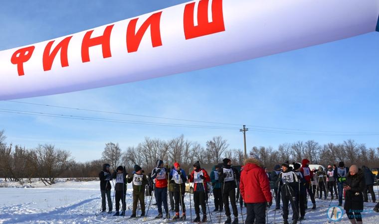В Аткарске состоялось открытие лыжного сезона
