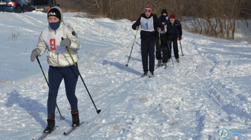 В Аткарске состоялось открытие лыжного сезона