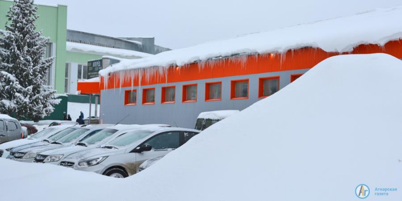 В Аткарске выпала месячная норма снега