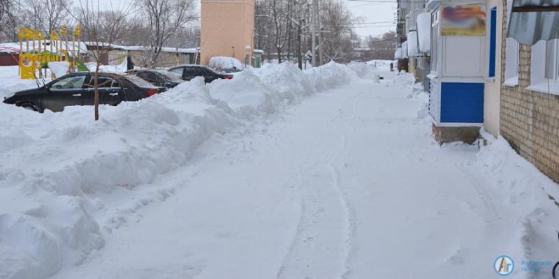 В Аткарске выпала месячная норма снега