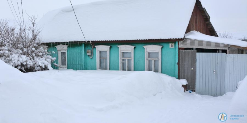 В Аткарске выпала месячная норма снега