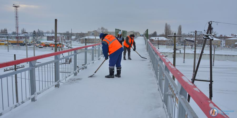 В Аткарске выпала месячная норма снега