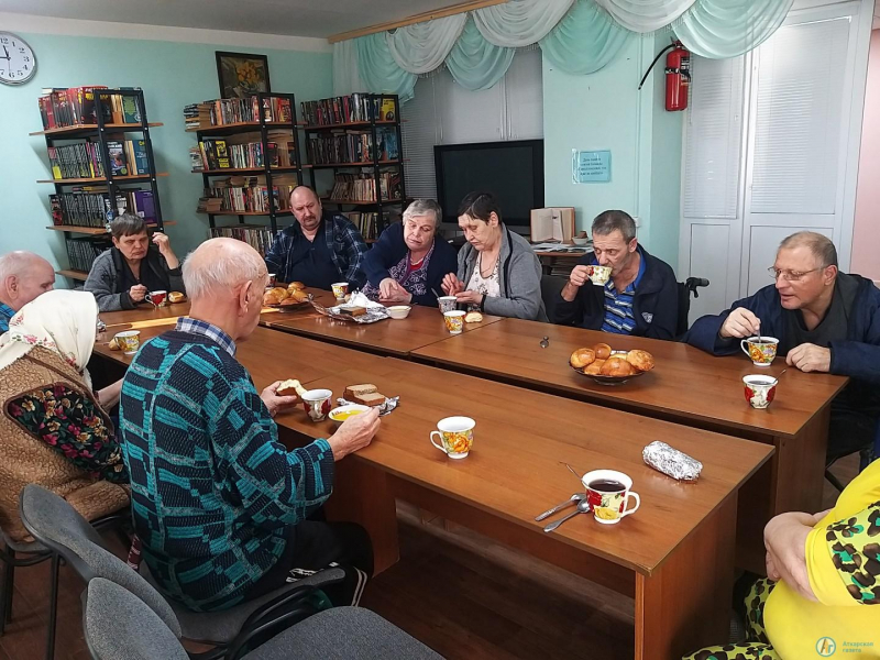 В Аткарском доме-интернате прошла акция «Блокадный хлеб»