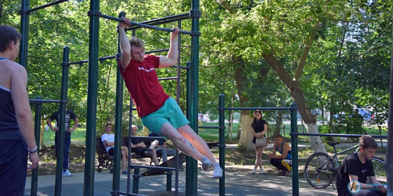 В аткарском парке прошел фестиваль спорта