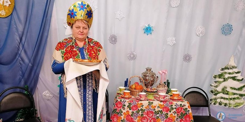 В Большеекатериновском ДК звучали веселые мелодии народных песен