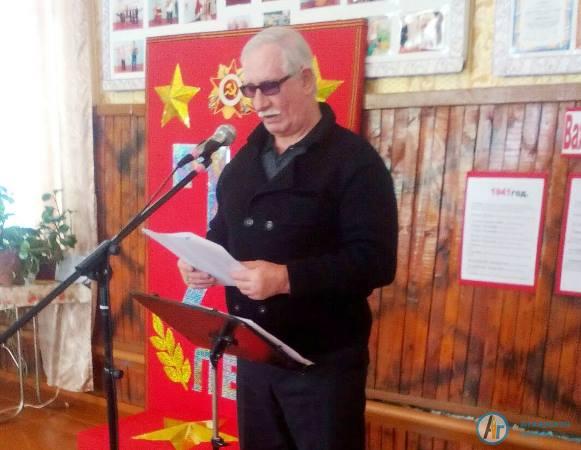 В Большой Екатериновке прошел вечер военной поэзии