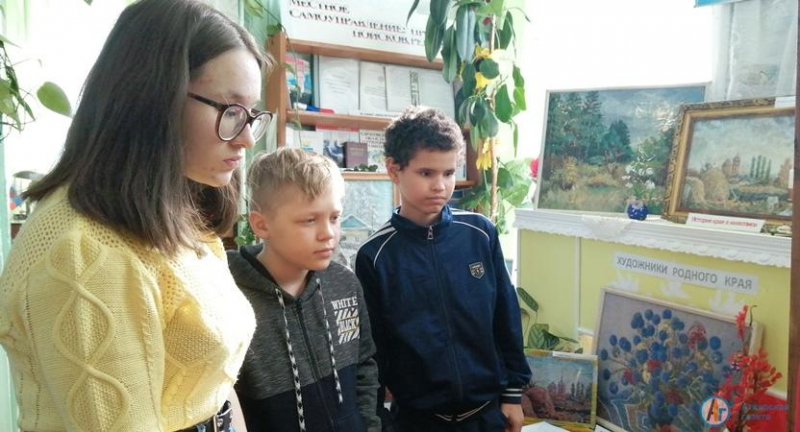 В Большой Екатериновке работает программа "Культура для школьников"