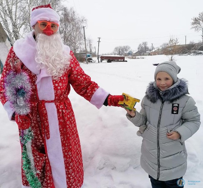 В Большой Екатериновке встретили старый Новый год  