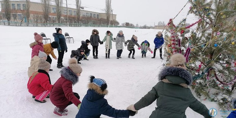 В Большой Екатериновке встретили старый Новый год  