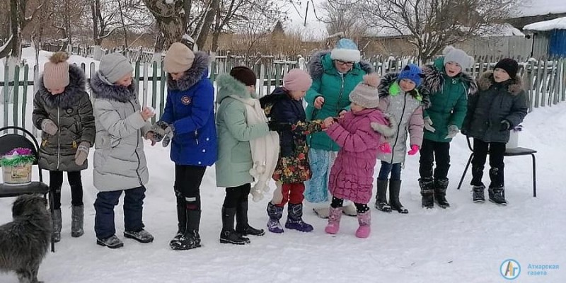 В Большой Екатериновке встретили старый Новый год  