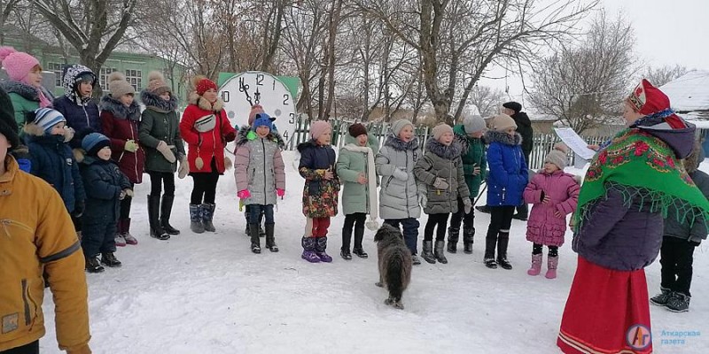 В Большой Екатериновке встретили старый Новый год  