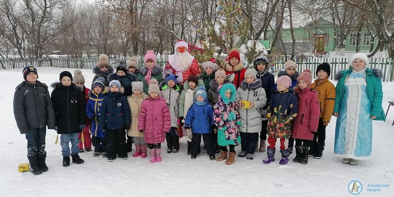 В Большой Екатериновке встретили старый Новый год  