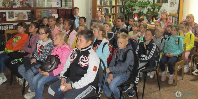 В центральной библиотеке дети путешествовали по сказкам Пушкина    